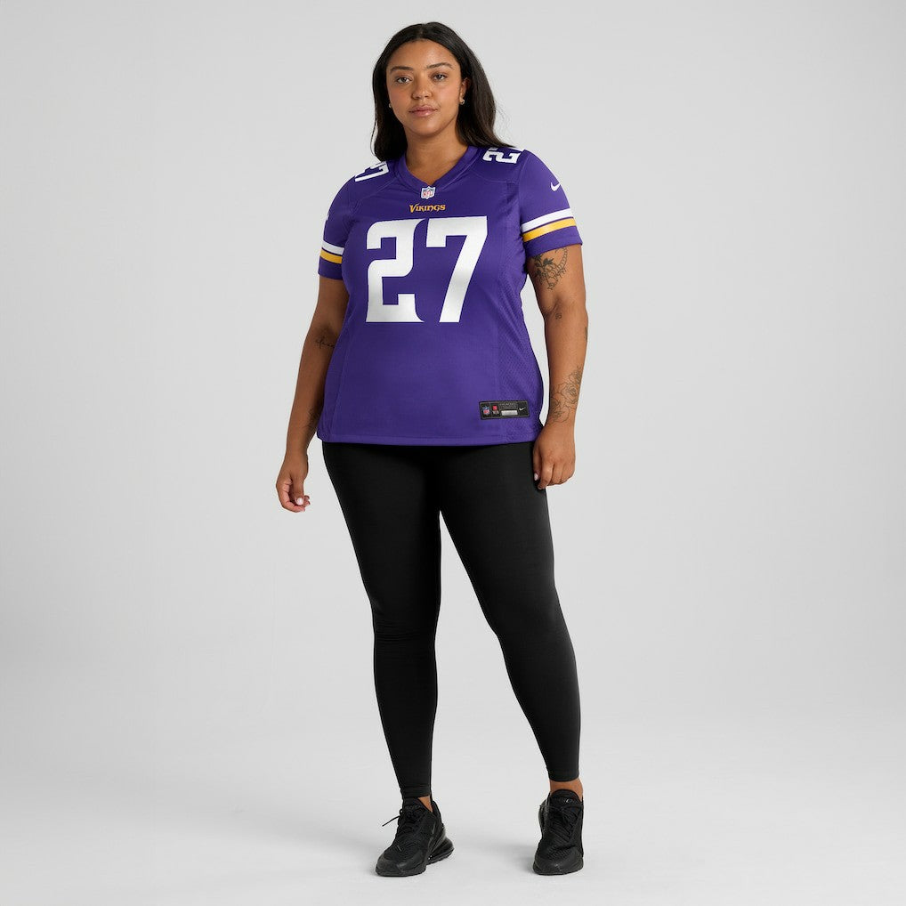 Jordan Mason Minnesota Vikings Women's Team Game Jersey - Purple Jerseys