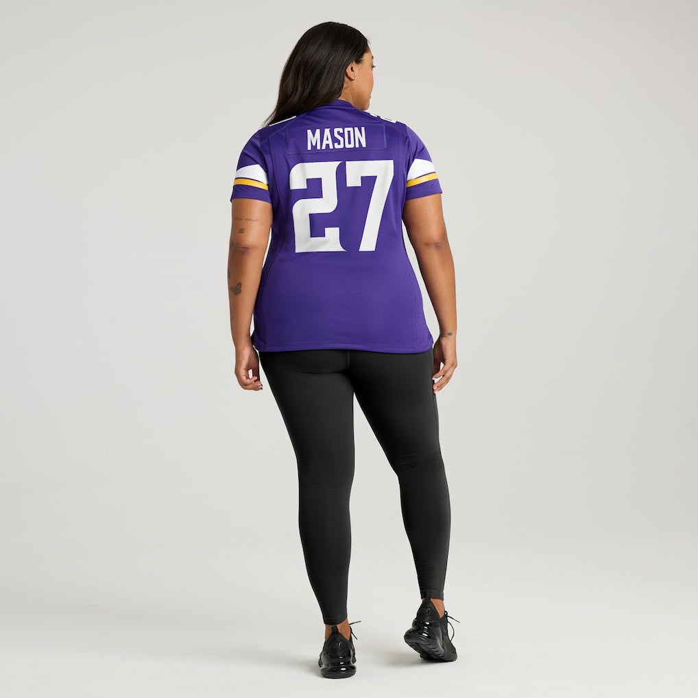 Jordan Mason Minnesota Vikings Women's Team Game Jersey - Purple Jerseys