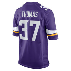Tavierre Thomas Minnesota Vikings Team Game Jersey - Purple Jerseys