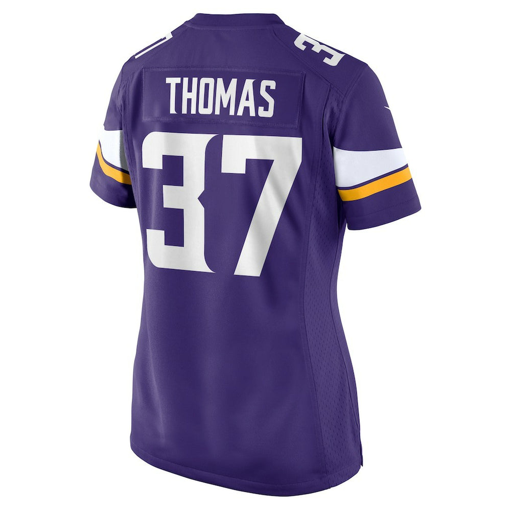 Tavierre Thomas Minnesota Vikings Women's Team Game Jersey - Purple Jerseys