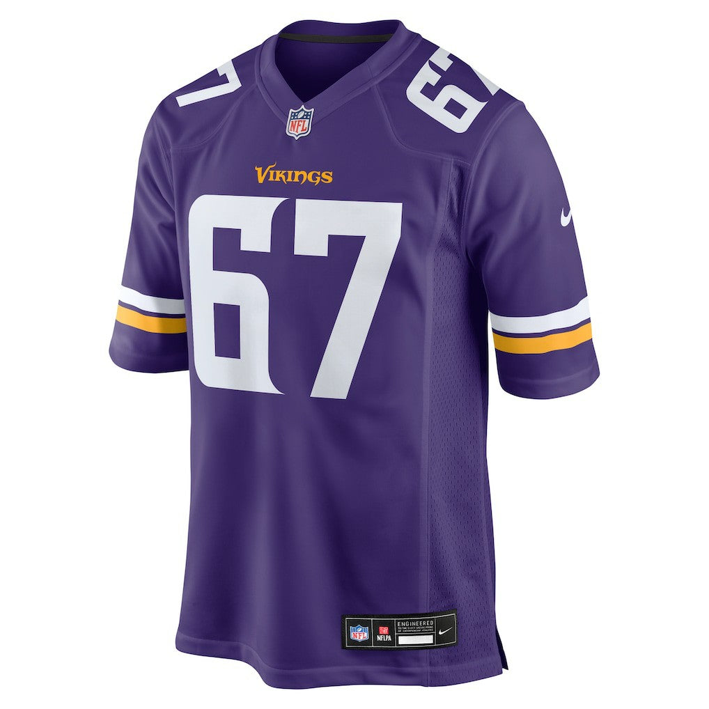 Justin Skule Minnesota Vikings Team Game Jersey - Purple Jerseys