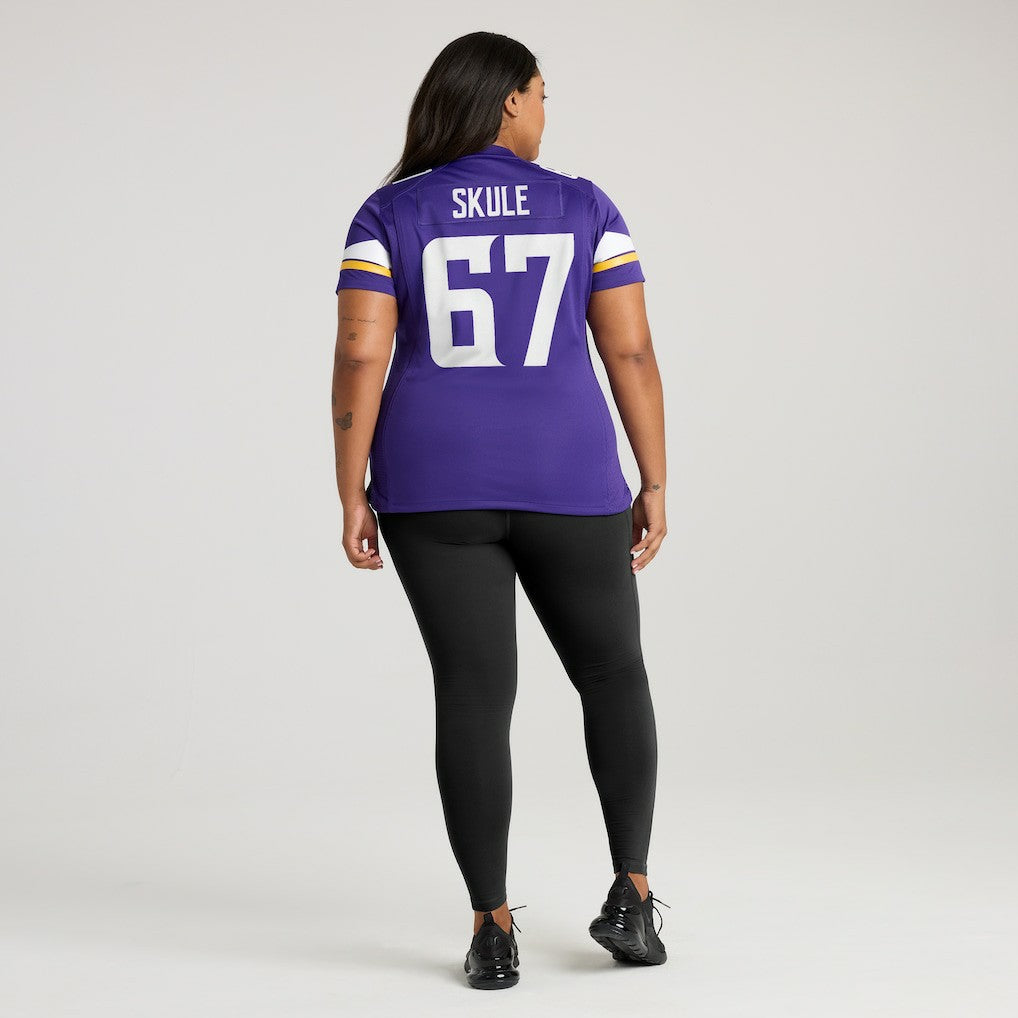 Justin Skule Minnesota Vikings Women's Team Game Jersey - Purple Jerseys