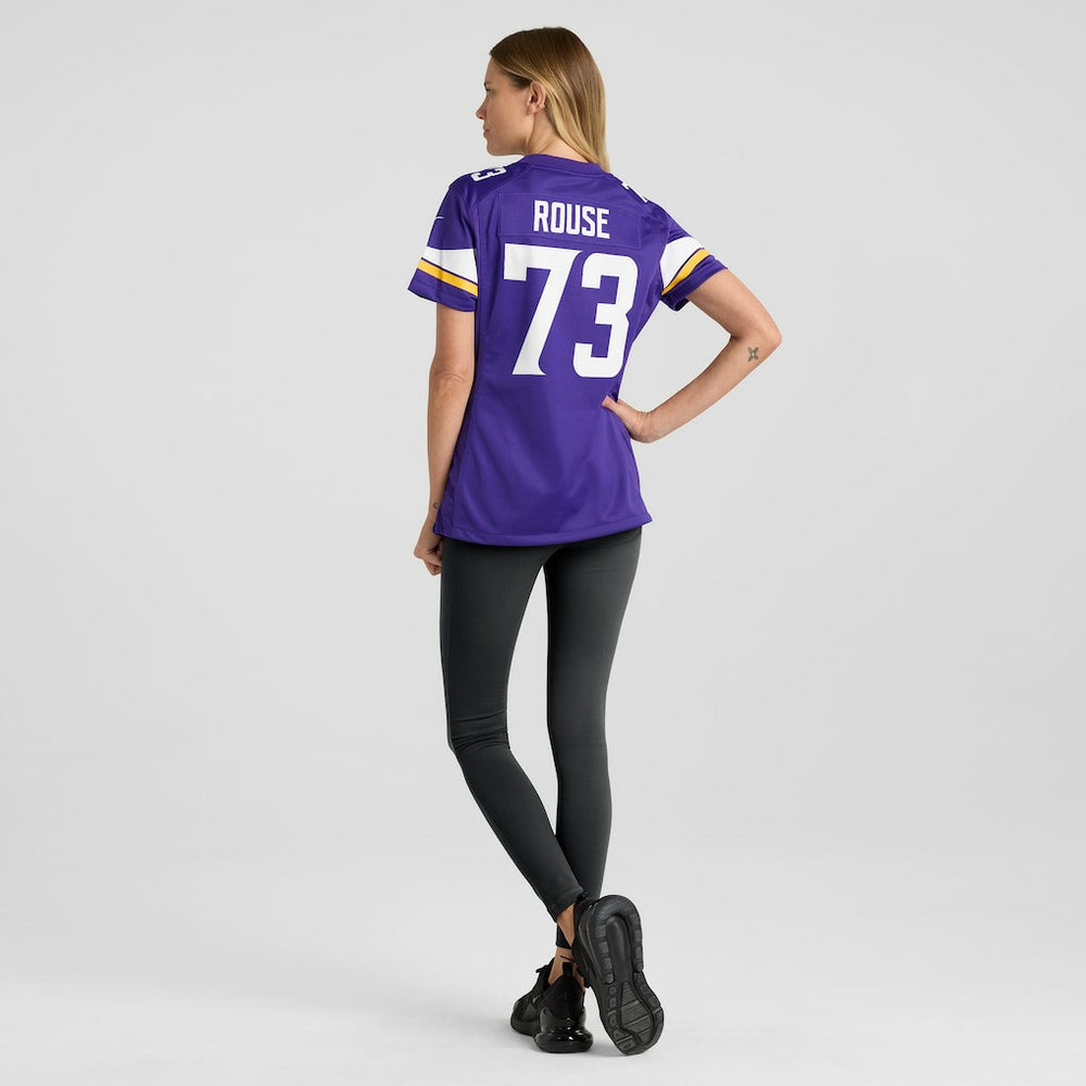 Walter Rouse Minnesota Vikings Women's Team Game Jersey - Purple Jerseys
