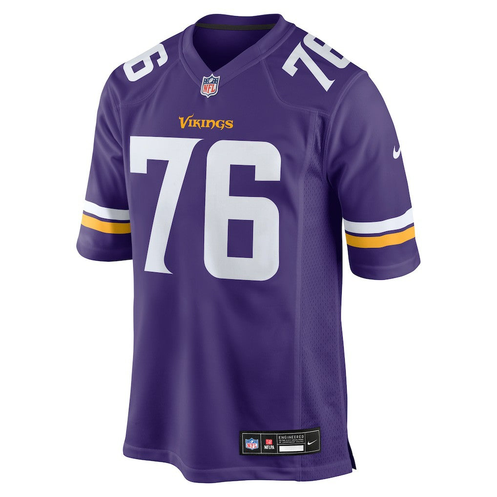 Will Fries Minnesota Vikings Team Game Jersey - Purple Jerseys