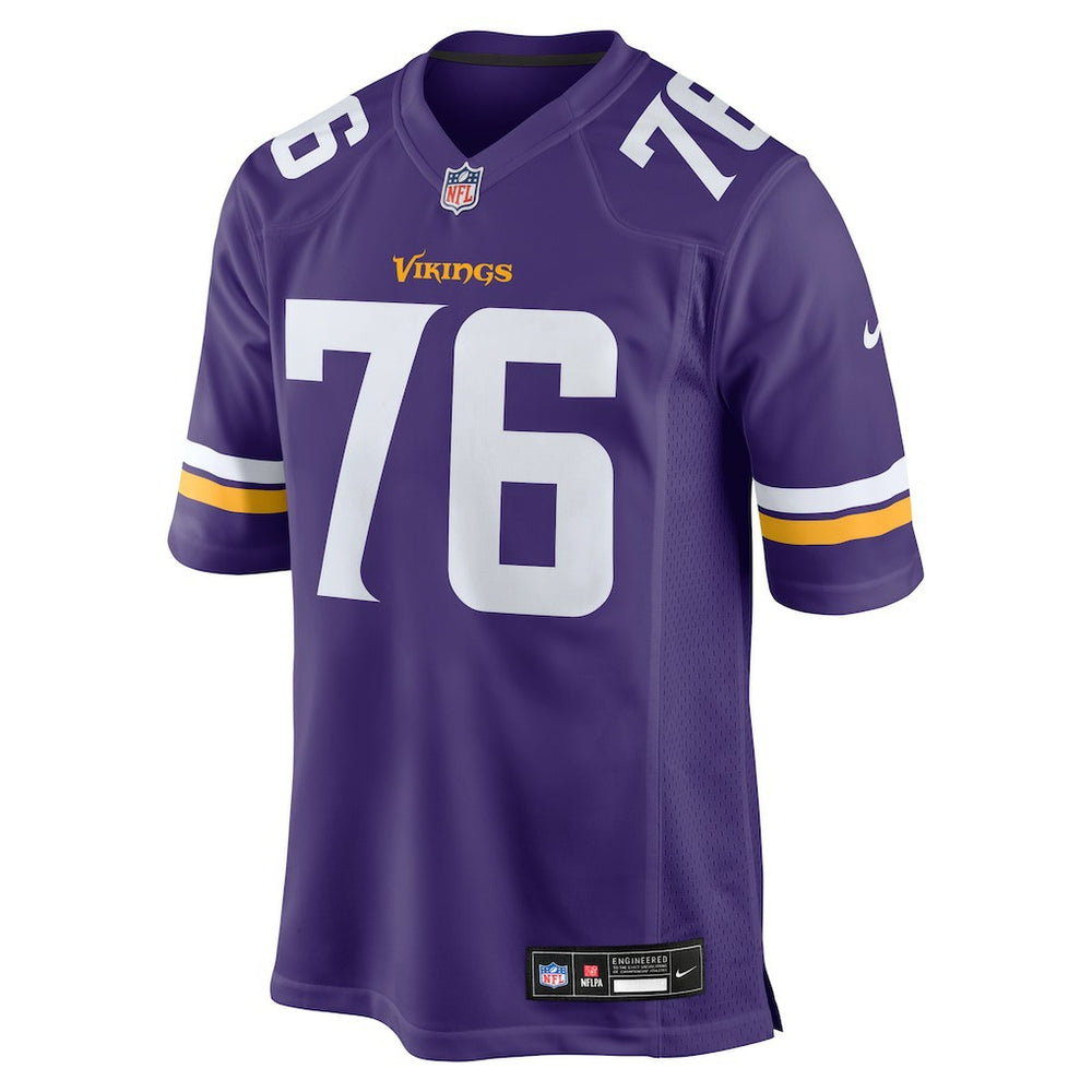 Will Fries Minnesota Vikings Team Game Jersey - Purple Jerseys