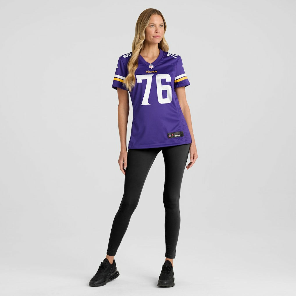 Will Fries Minnesota Vikings Women's Team Game Jersey - Purple Jerseys