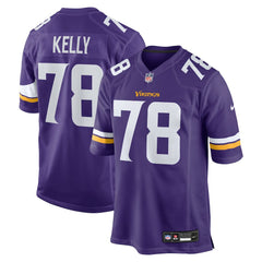 Ryan Kelly Minnesota Vikings Team Game Jersey - Purple Jerseys