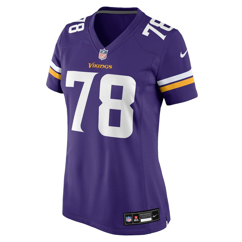 Ryan Kelly Minnesota Vikings Women's Team Game Jersey - Purple Jerseys