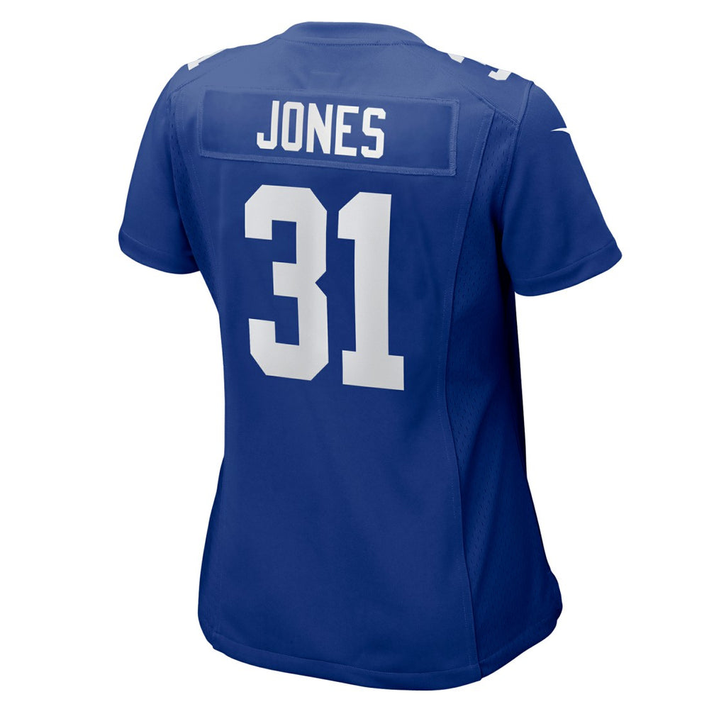 Nic Jones New York Giants Women's Team Game Jersey - Royal Jerseys