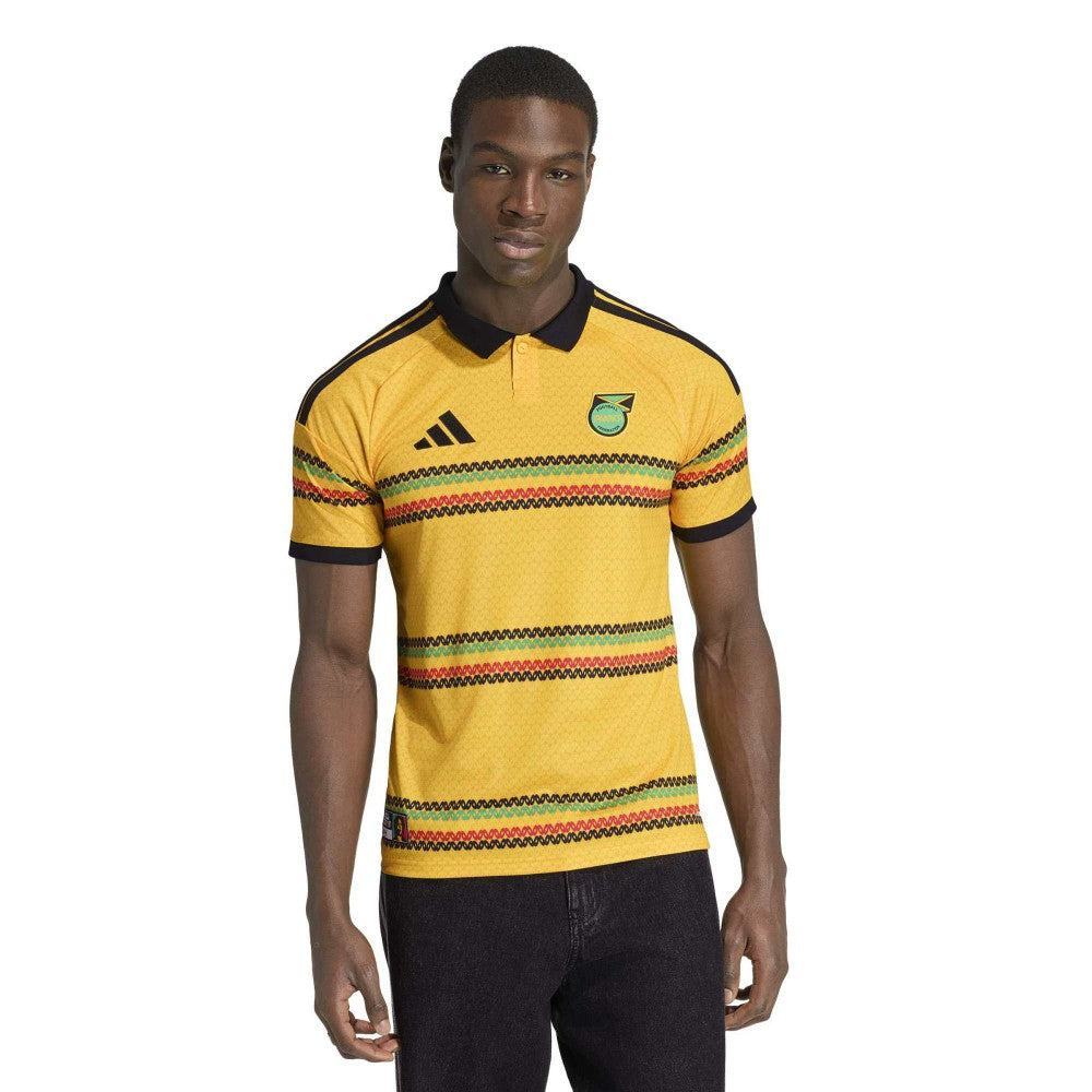 Jamaica National Team 2026 Home Replica Jersey Yellow - Adidas