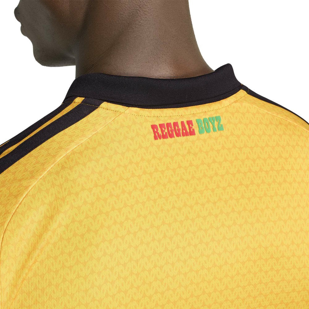 Jamaica National Team 2026 Home Replica Jersey Yellow - Adidas