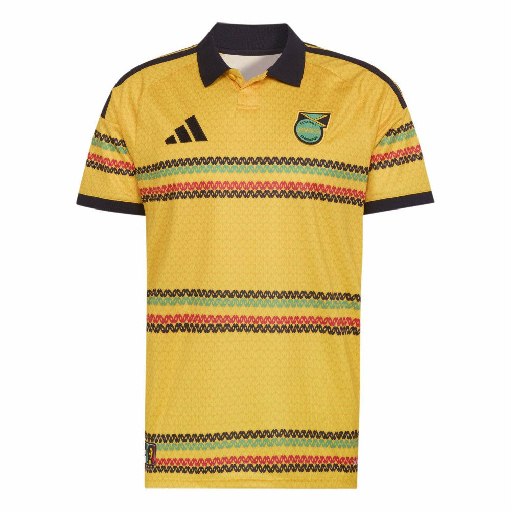Jamaica National Team 2026 Home Replica Jersey Yellow - Adidas