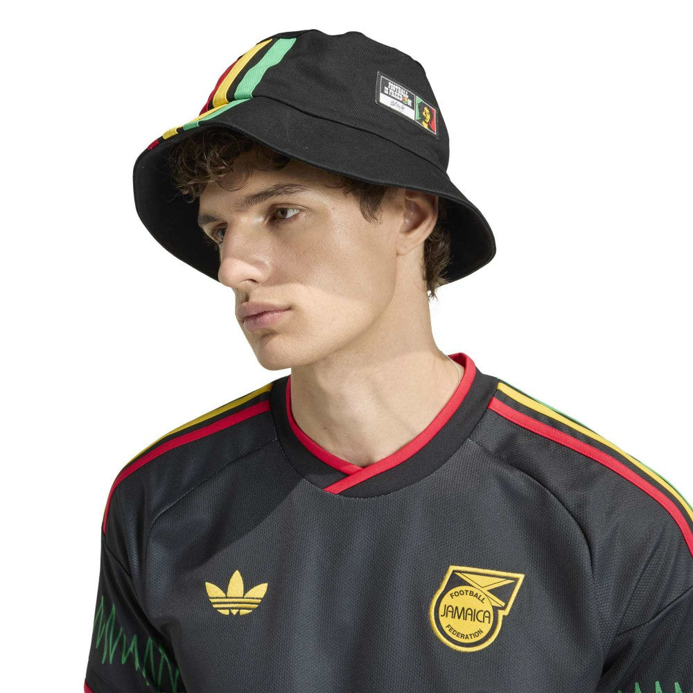 Jamaica National Team 2026 Away Replica Jersey Black - Adidas on sale