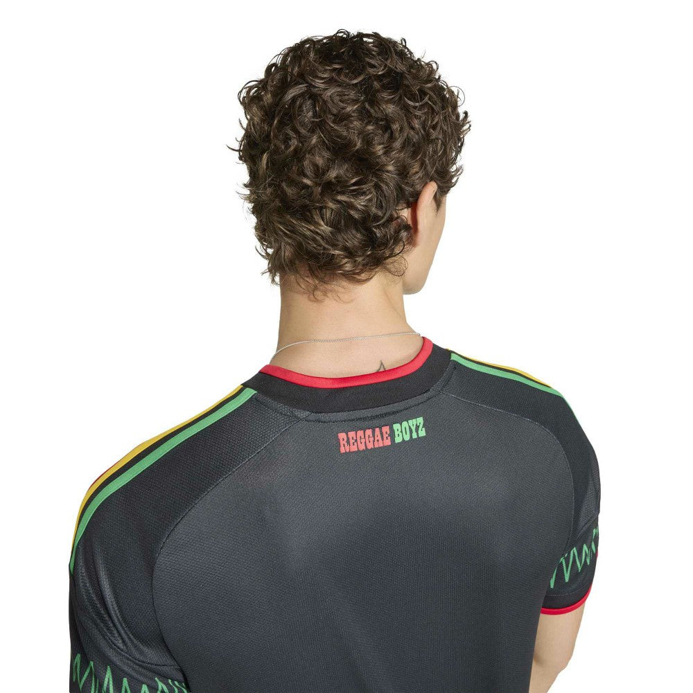 Jamaica National Team 2026 Away Replica Jersey Black - Adidas on sale