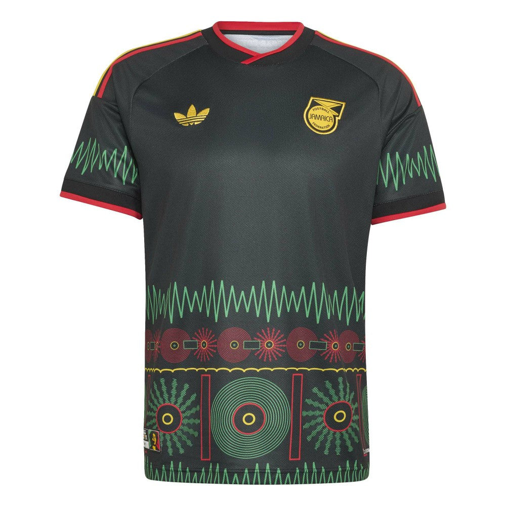 Jamaica National Team 2026 Away Replica Jersey Black - Adidas on sale