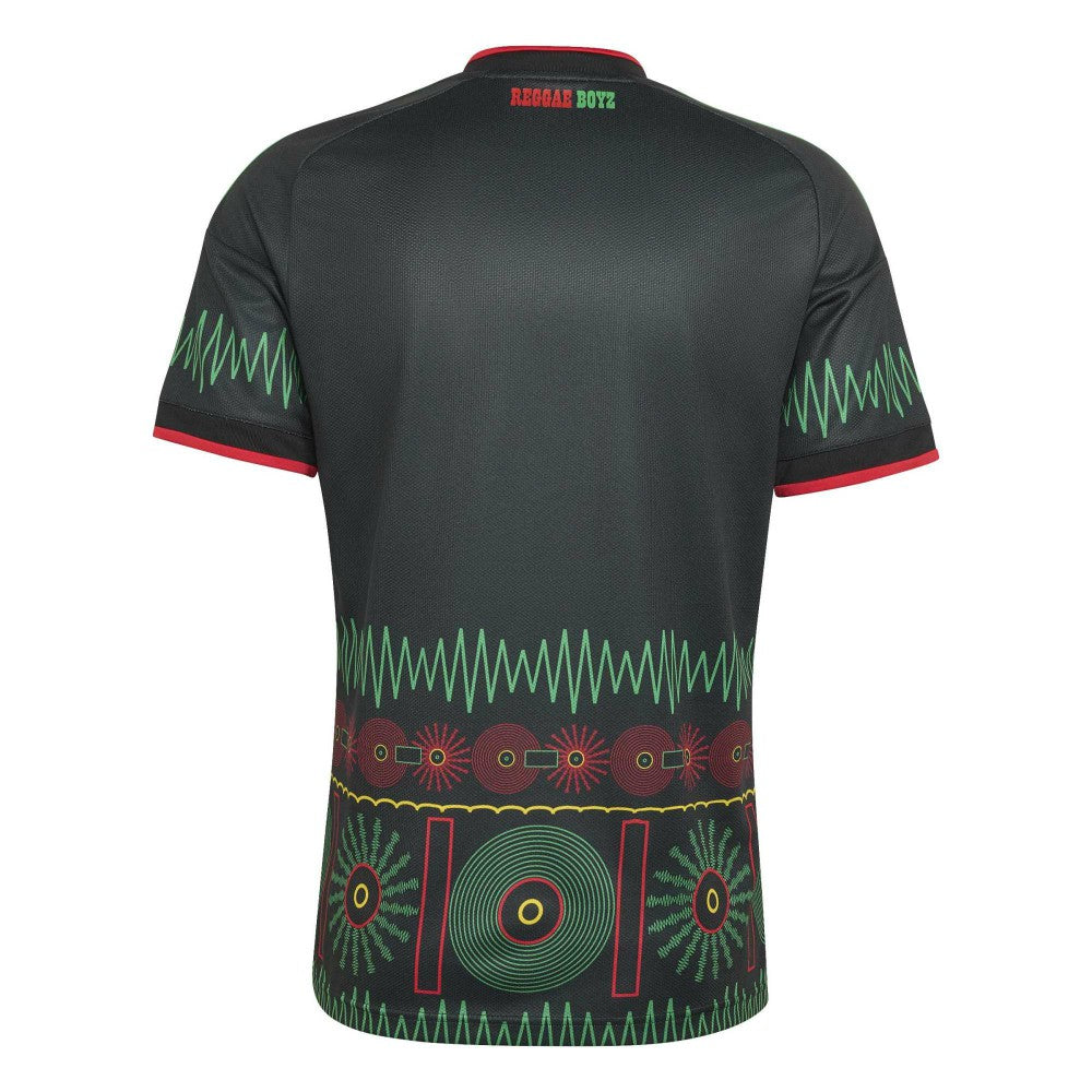 Jamaica National Team 2026 Away Replica Jersey Black - Adidas on sale