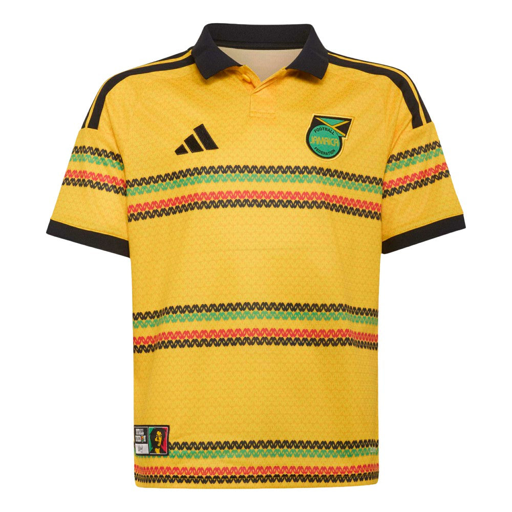 Jamaica National Team Youth 2026 Replica Jersey Yellow - Adidas on sale