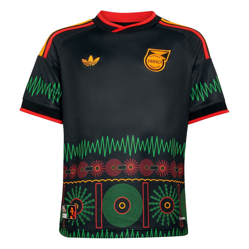 Jamaica National Team Youth 2026 Replica Jersey Black - Adidas for sale