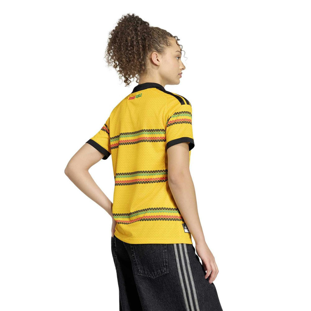 Jamaica National Team Women's 2026 Home Replica Jersey Yellow - Adidas sale
