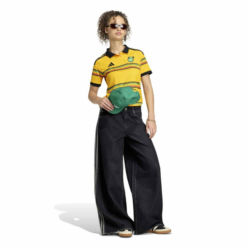 Jamaica National Team Women's 2026 Home Replica Jersey Yellow - Adidas sale