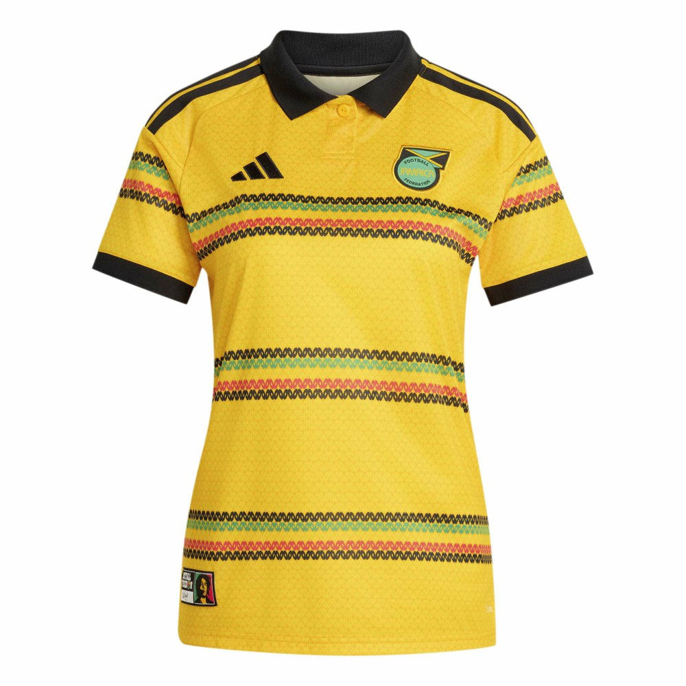 Jamaica National Team Women's 2026 Home Replica Jersey Yellow - Adidas sale
