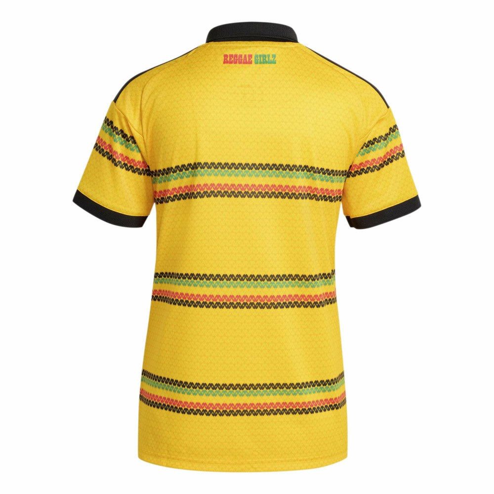 Jamaica National Team Women's 2026 Home Replica Jersey Yellow - Adidas sale