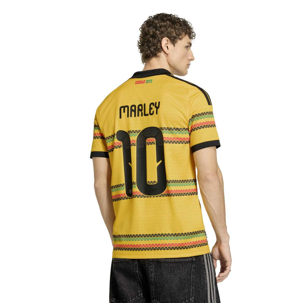 Bob Marley Jamaica National Team 2026 Home Replica Jersey Yellow - Adidas discount