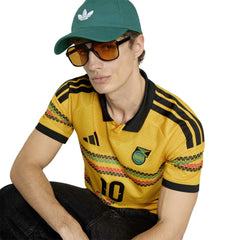Bob Marley Jamaica National Team 2026 Home Replica Jersey Yellow - Adidas discount