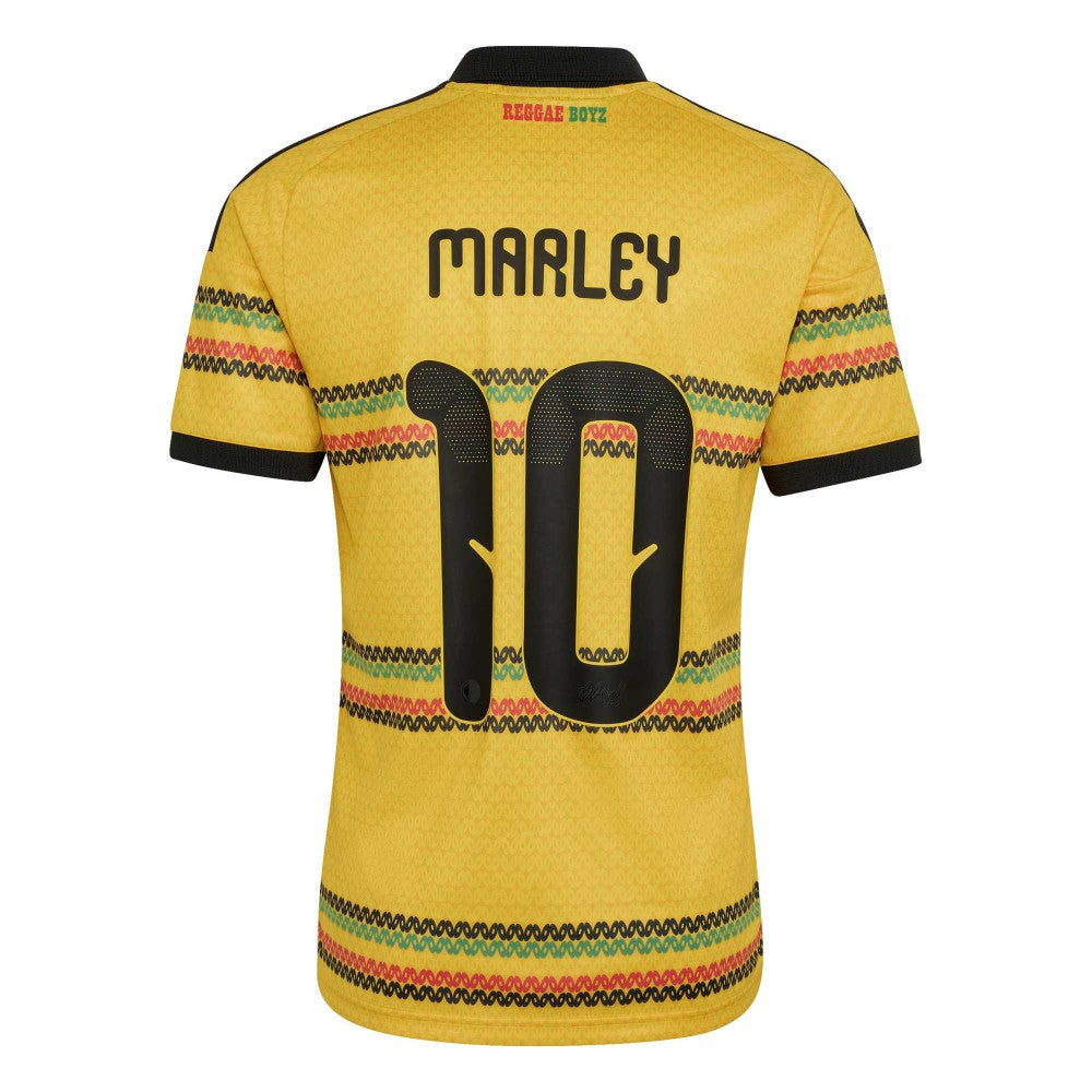 Bob Marley Jamaica National Team 2026 Home Replica Jersey Yellow - Adidas discount