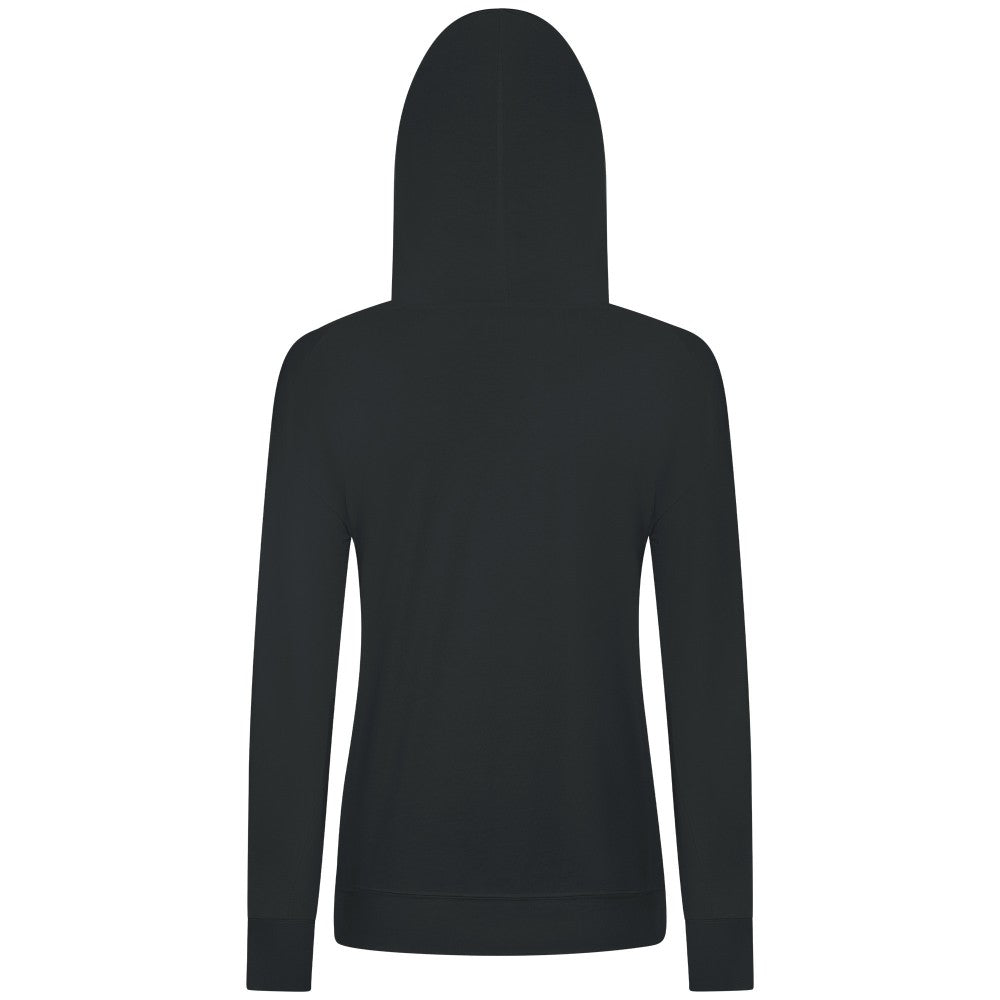 Pittsburgh Pirates Levelwear Women's Relay Breaker Pullover Hoodie - Black Hoodies