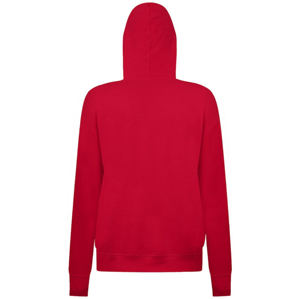 Atlanta Braves Levelwear Women's Adorn Retro 3D Pullover Hoodie - Red Hoodies