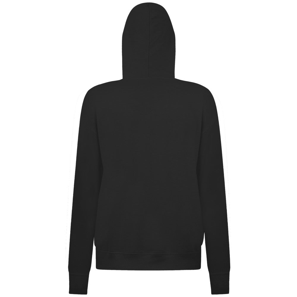 Miami Marlins Levelwear Women's Adorn Retro 3D Pullover Hoodie - Black Hoodies