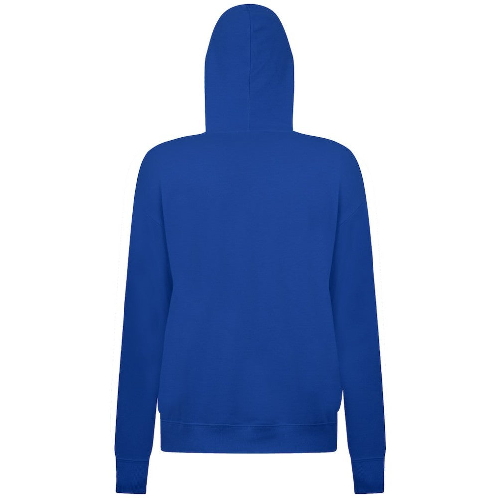 Chicago Cubs Levelwear Women's Adorn Retro 3D Pullover Hoodie - Royal Hoodies