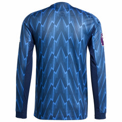 Arsenal 2025/26 Away Long Sleeve Jersey with Patch Blue - Adidas for sale