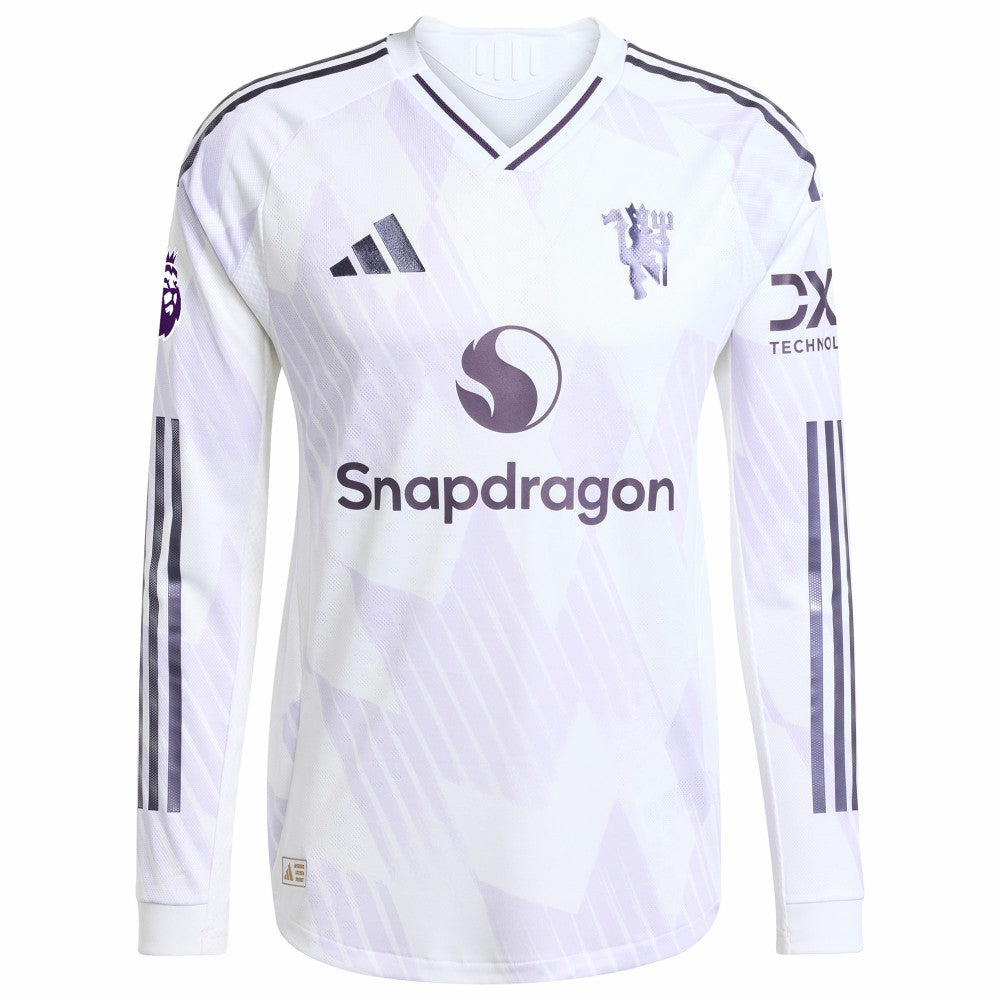 Manchester United 2025/26 Away Long Sleeve Jersey White - Adidas online