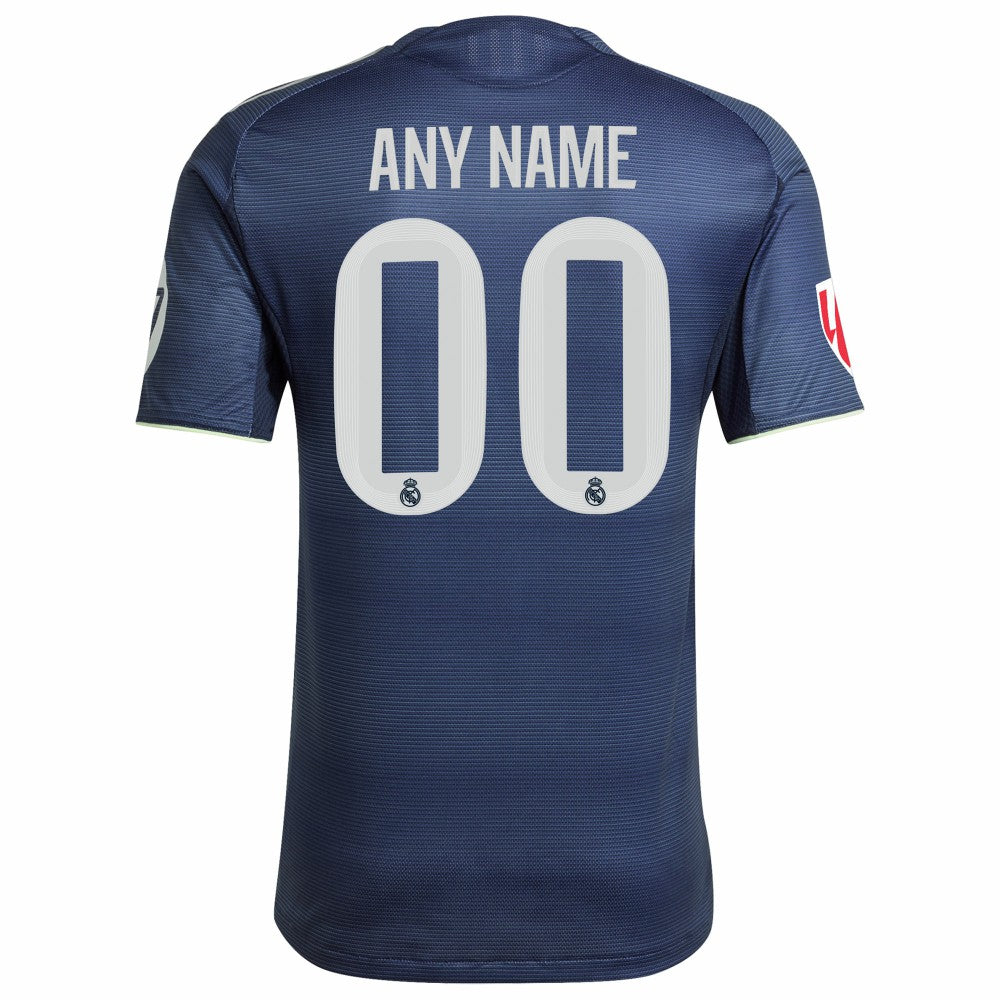 Real Madrid 2025/26 Away Custom Jersey Blue - Adidas online