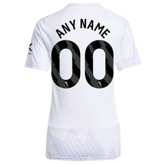 Manchester United Women's 2025/26 Away Replica Custom Jersey White - Adidas online