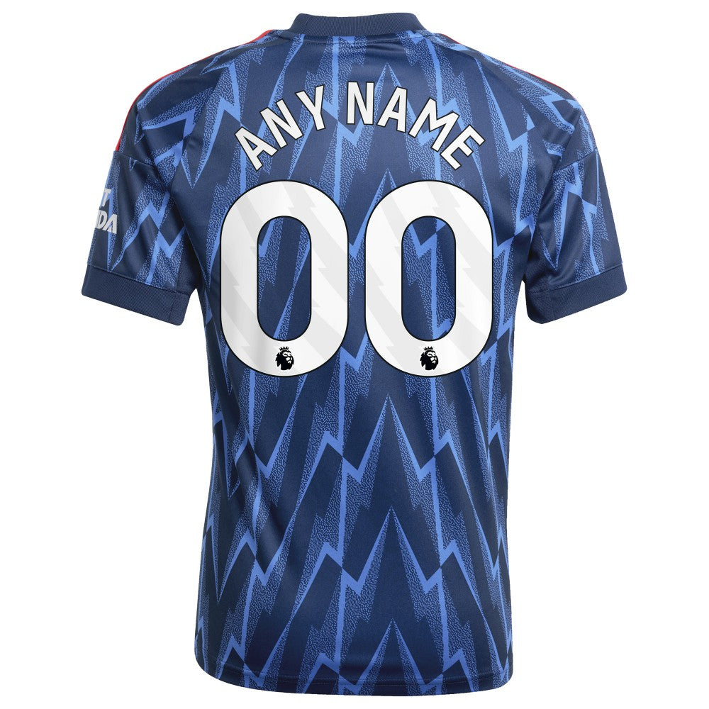 Arsenal Youth 2025/26 Away Replica Custom Jersey Blue - Adidas discount