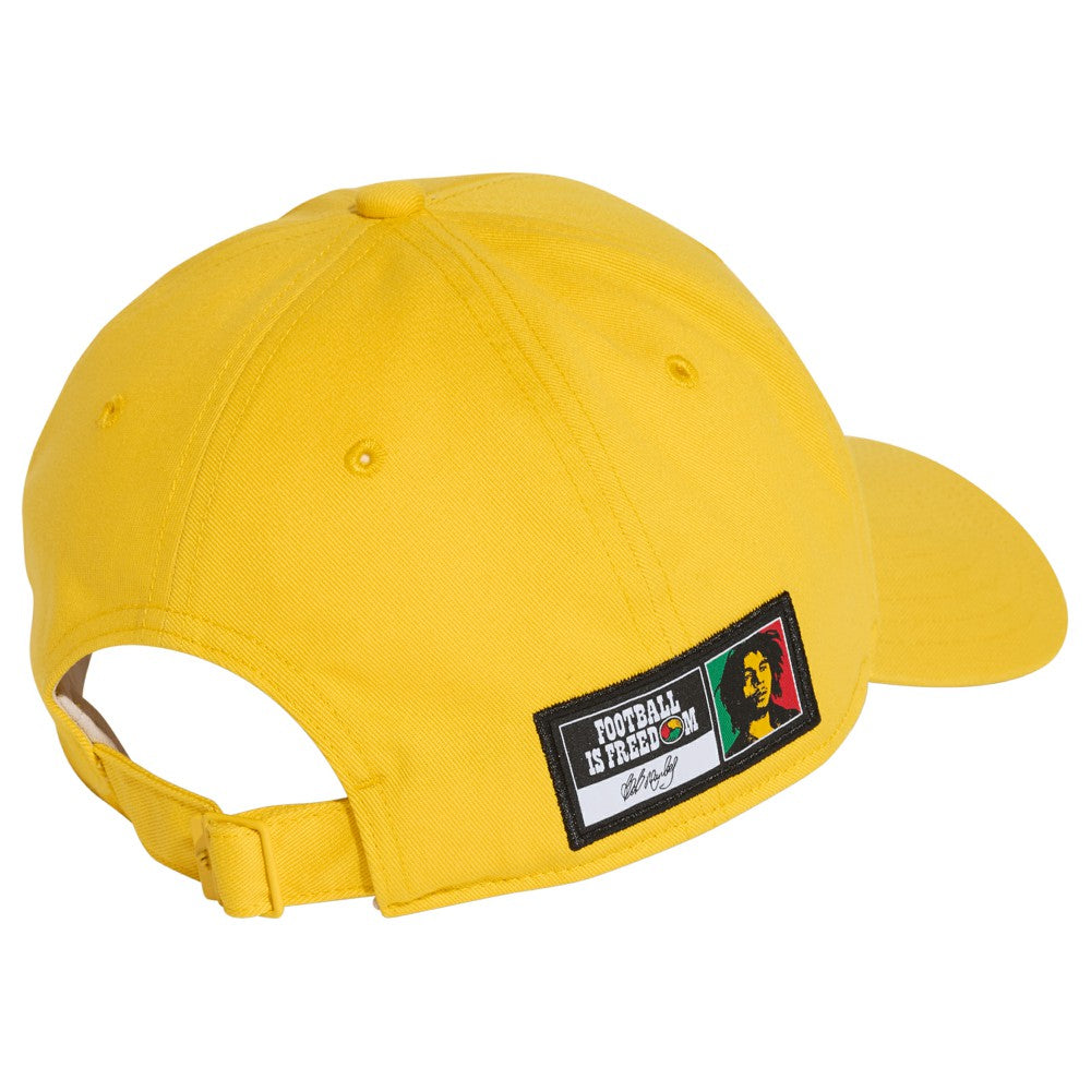 Jamaica National Team Unisex Team Baseball Adjustable Hat Yellow - Adidas on sale
