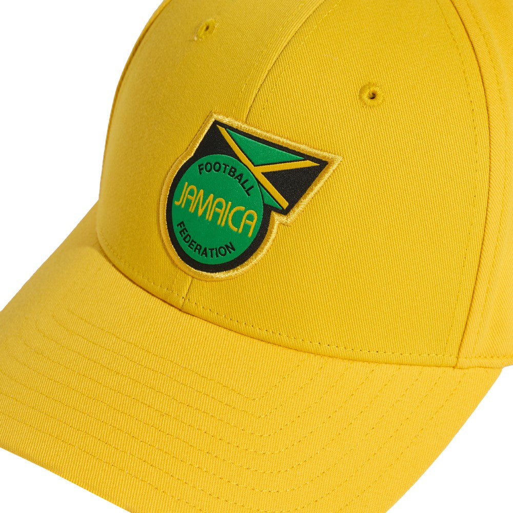 Jamaica National Team Unisex Team Baseball Adjustable Hat Yellow - Adidas on sale