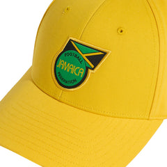 Jamaica National Team Unisex Team Baseball Adjustable Hat Yellow - Adidas on sale