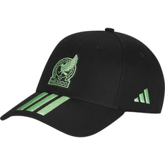 Mexico National Team Unisex FIFA x World Cup 2026 3 Stripes Baseball Adjustable Hat Black - Adidas discount