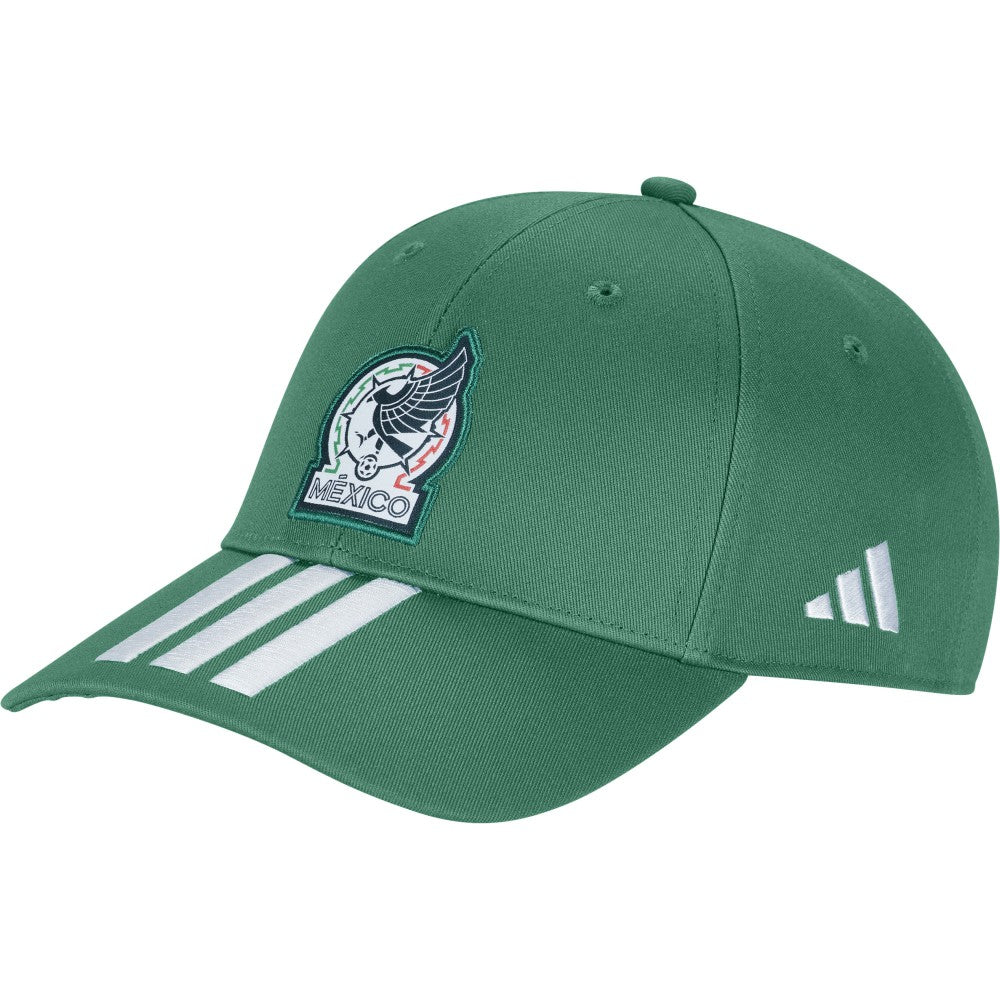 Mexico National Team Unisex FIFA x World Cup 2026 3 Stripes Baseball Adjustable Hat Green - Adidas on sale