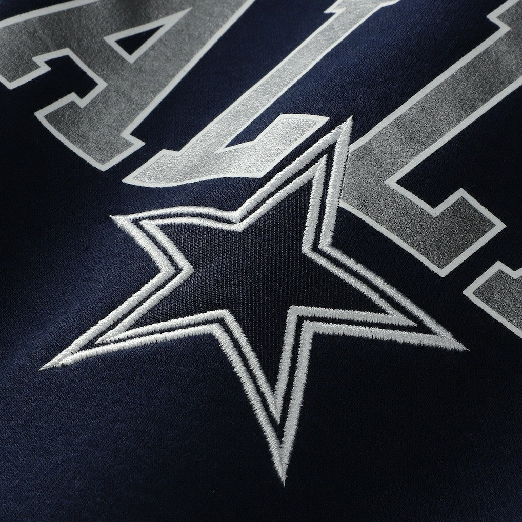 Dallas Cowboys G-III Sports by Carl Banks Adaptive Lord Stanley Crewneck Sweatshirt - Navy Sweatshirts