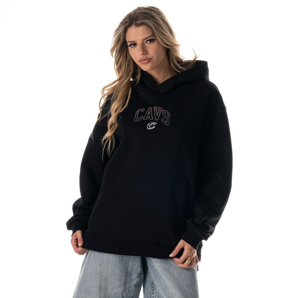 Cleveland Cavaliers The Wild Collective Unisex Splatter Premium Hoodie Black outlet