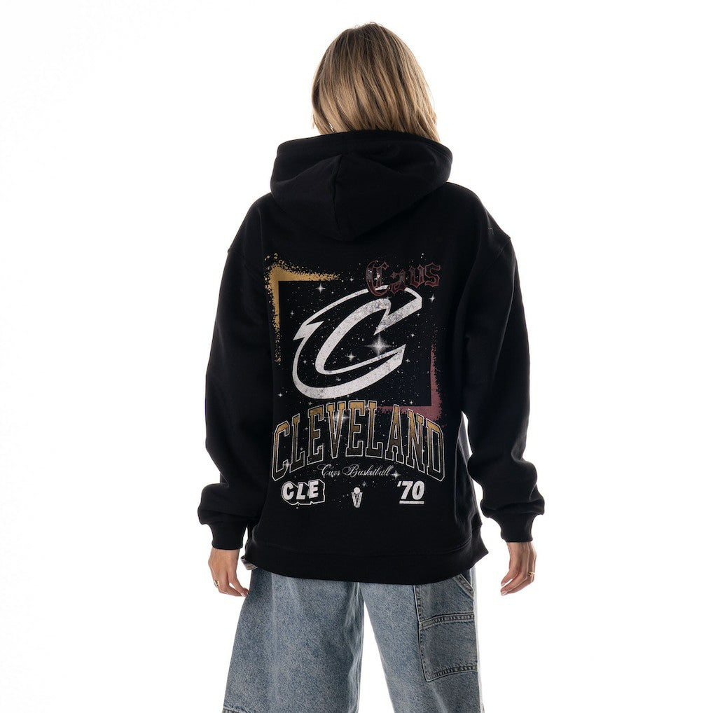 Cleveland Cavaliers The Wild Collective Unisex Splatter Premium Hoodie Black outlet