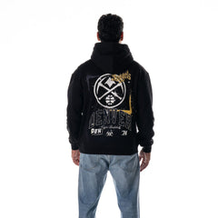 Denver Nuggets The Wild Collective Unisex Splatter Premium Hoodie Black