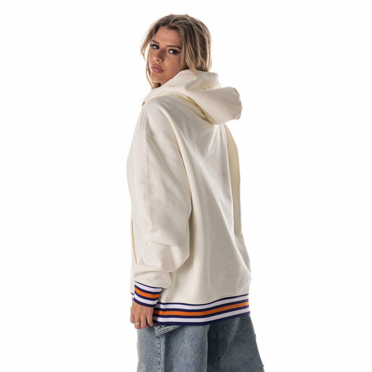 Phoenix Suns The Wild Collective Unisex 2025/26 City Edition Custom Rib Tonal Premium Hoodie White outlet