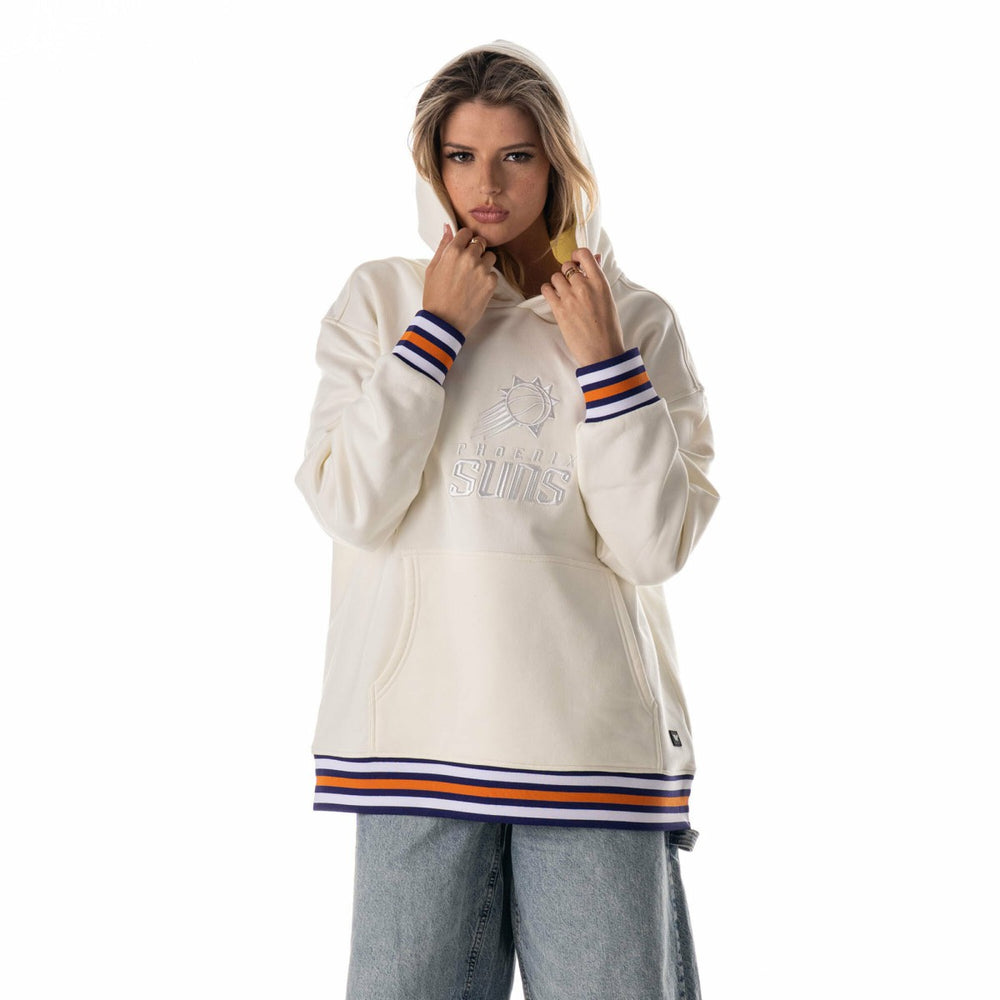 Phoenix Suns The Wild Collective Unisex 2025/26 City Edition Custom Rib Tonal Premium Hoodie White outlet