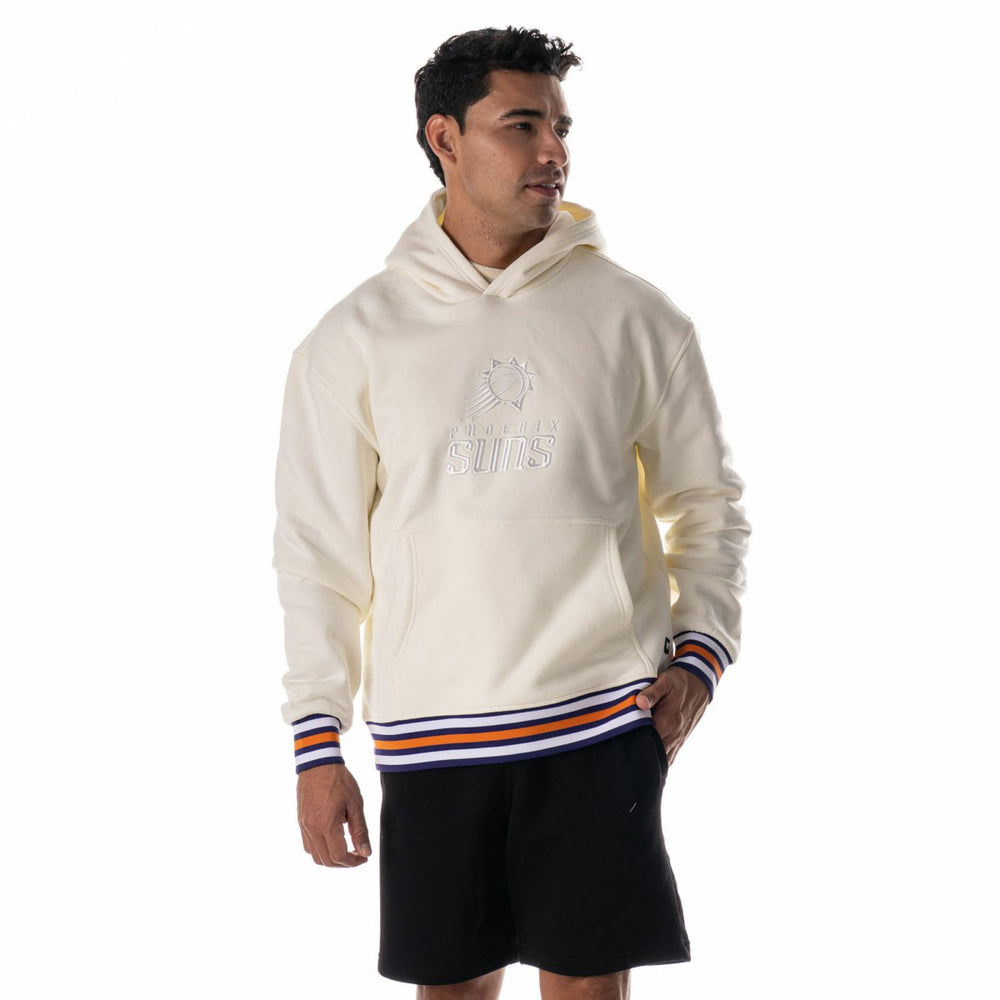 Phoenix Suns The Wild Collective Unisex 2025/26 City Edition Custom Rib Tonal Premium Hoodie White outlet